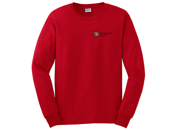 Long Sleeve Men's Ultra Cotton  No Pocket