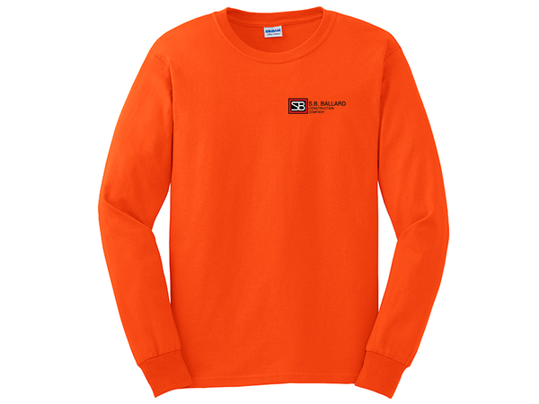 Long Sleeve Men's Ultra Cotton  No Pocket
