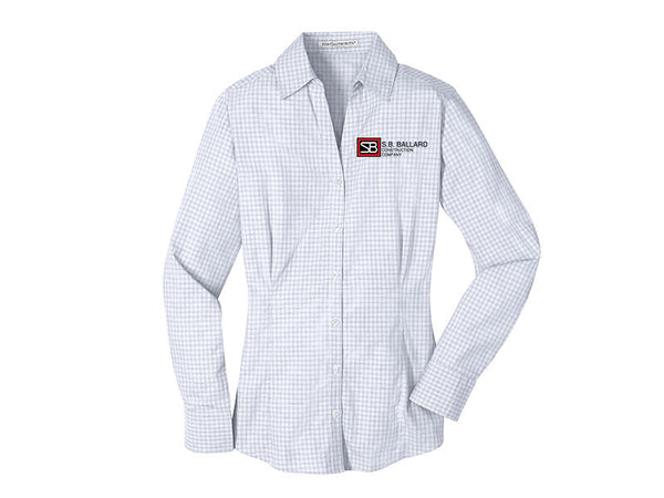 Ladies Plaid Pattern Easy Care