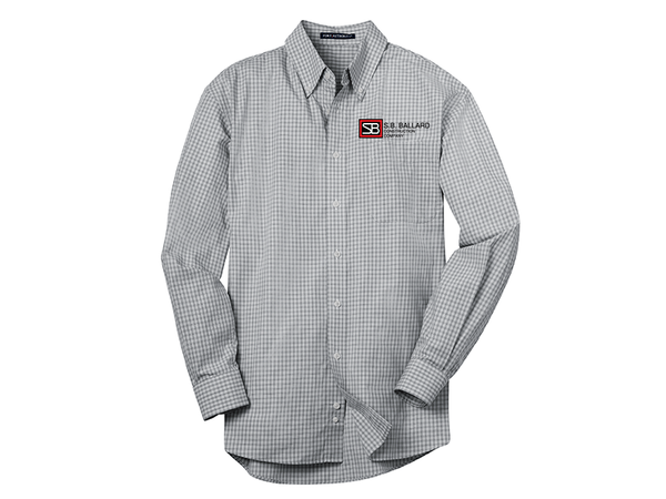 Men's  Plaid Pattern Easy Care