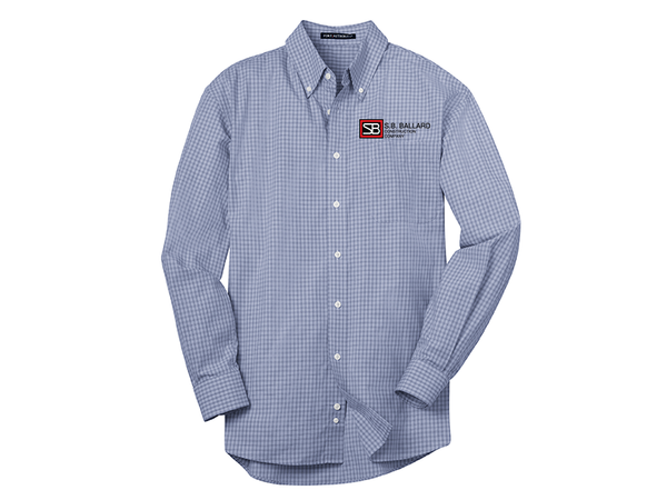 Men's  Plaid Pattern Easy Care