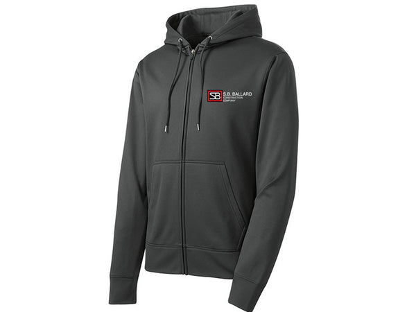 Men's  Lt Fleece FullZip hooded Jacket